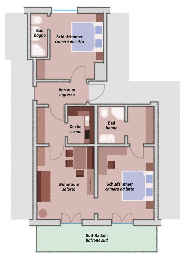 Hotel-Garni Appartement Gartenheim Schenna Eksteriør bilde
